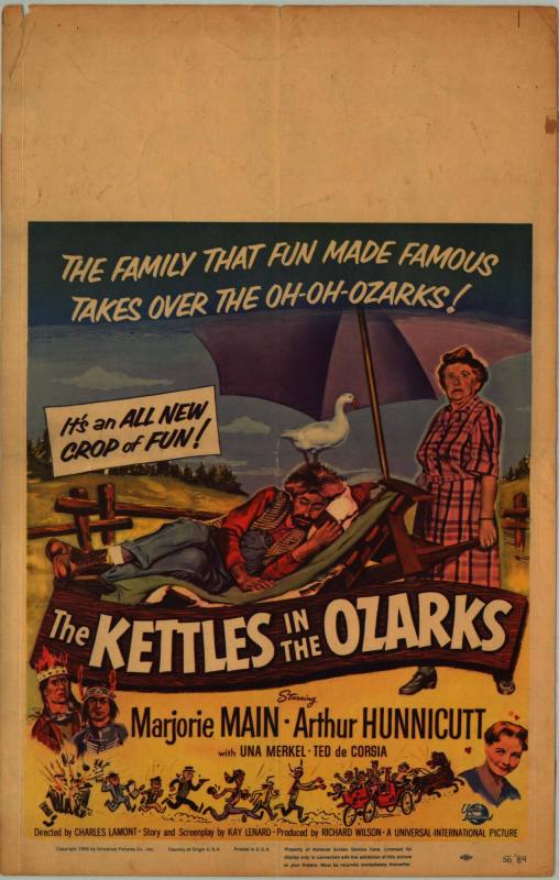 Poster, The Kettles in the Ozarks with Arthur Hunnicutt