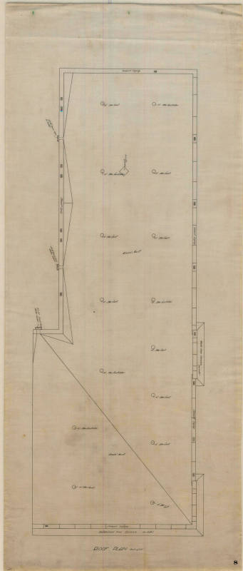 Drawing, Thompson Architectural - Charles McKee Bank & Store, Fordyce