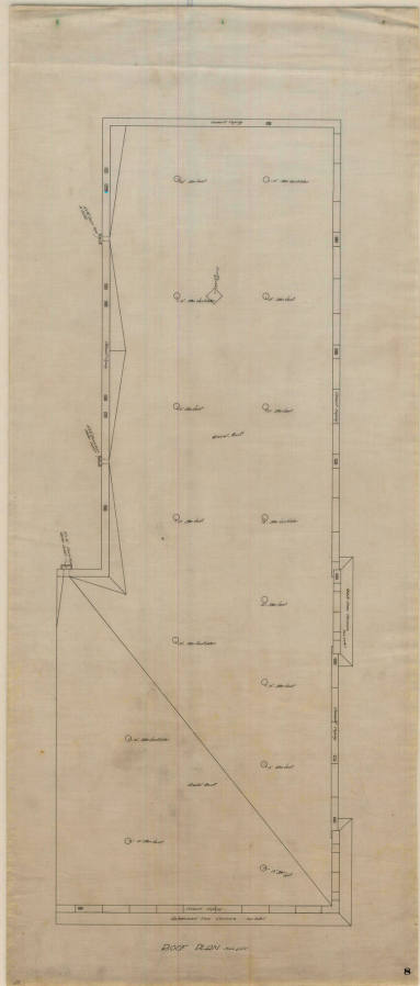 Drawing, Thompson Architectural - Charles McKee Bank & Store, Fordyce