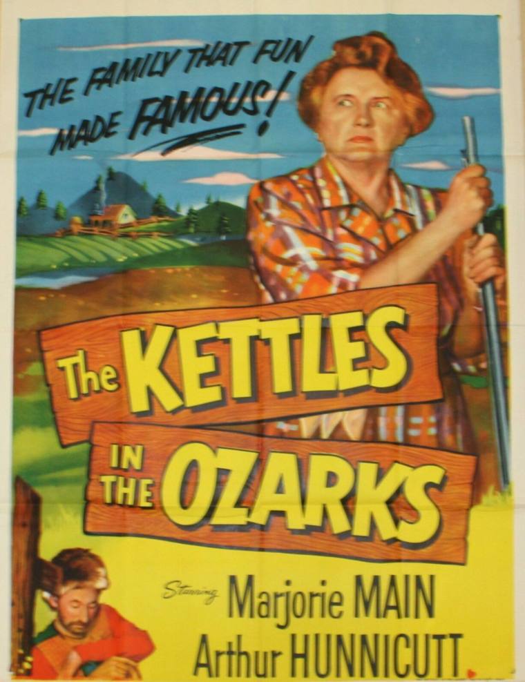 Poster, "The Kettles in the Ozarks"