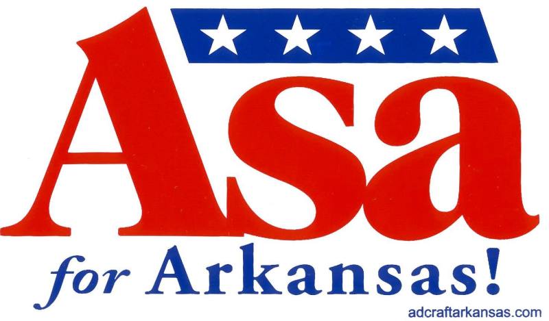 Sticker, Bumper - Asa Hutchinson Gubernatorial