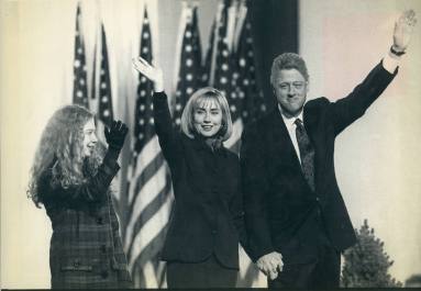 Photograph, Bill Clinton and Family