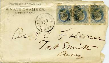 Envelope, Arkansas Senate Chamber