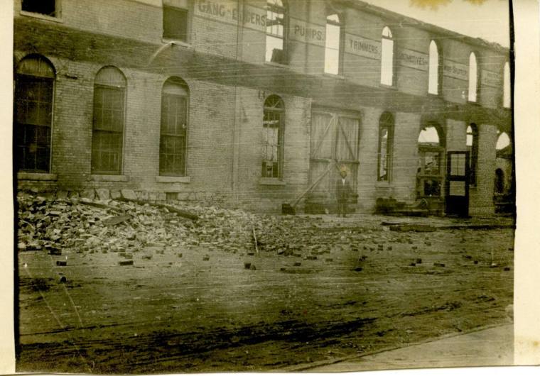 Photograph, Trolley Barn