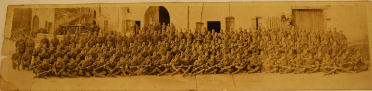 Panorama, World War I Soldiers - 28th Division