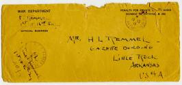 Envelope, World War I - Paul Remmel