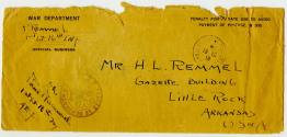 Envelope, World War I - Paul Remmel