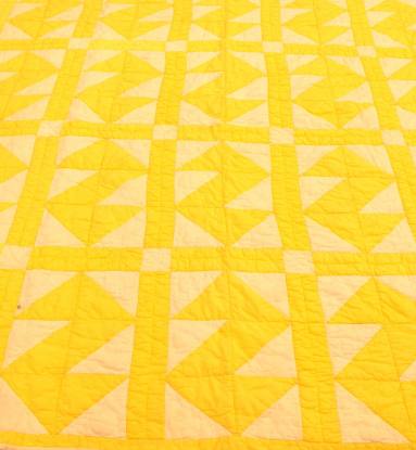 Quilt, Yellow - Nancy Davis