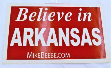 Sign, Yard -  Mike Beebe Gubernatorial