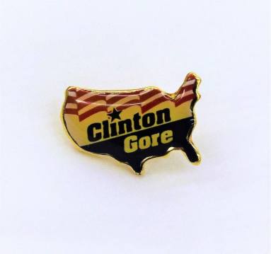 Pin, Lapel - Clinton/Gore