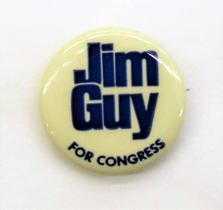 Button, Campaign- Jim Guy Tucker