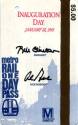 Farecard, Inaugration Day - Bill Clinton