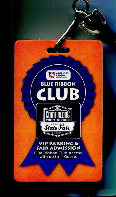 Entry Pass for the 2018 Arkansas State Fair