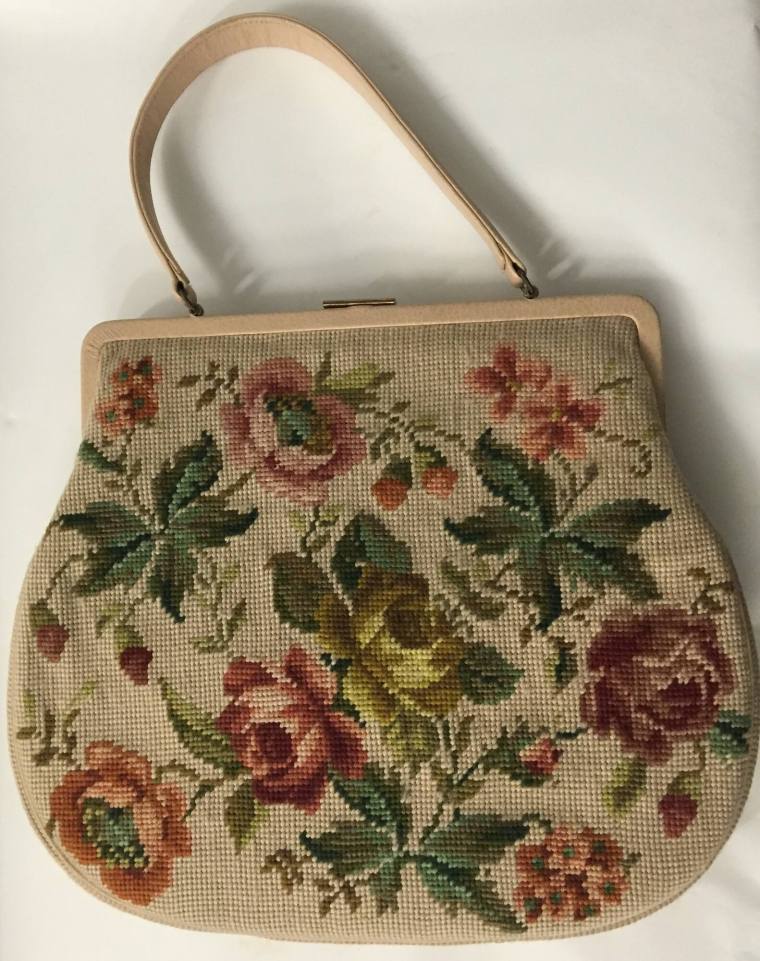 Purse, Needlepoint - Anne McMath