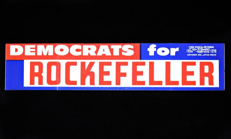 Sticker, Bumper - Governor Winthrop Rockefeller