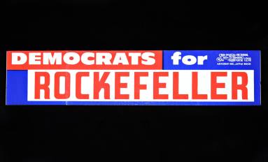 Sticker, Bumper - Governor Winthrop Rockefeller