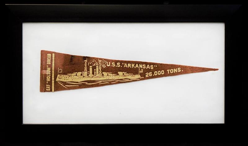 Pennant, U.S.S. Arkansas