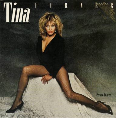 Album Cover, "Private Dancer" - Tina Turner