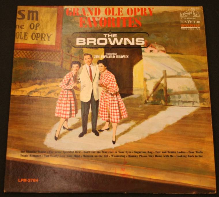 Album, “Grand Ole Opry Favorites: The Browns" - Jim Ed Brown