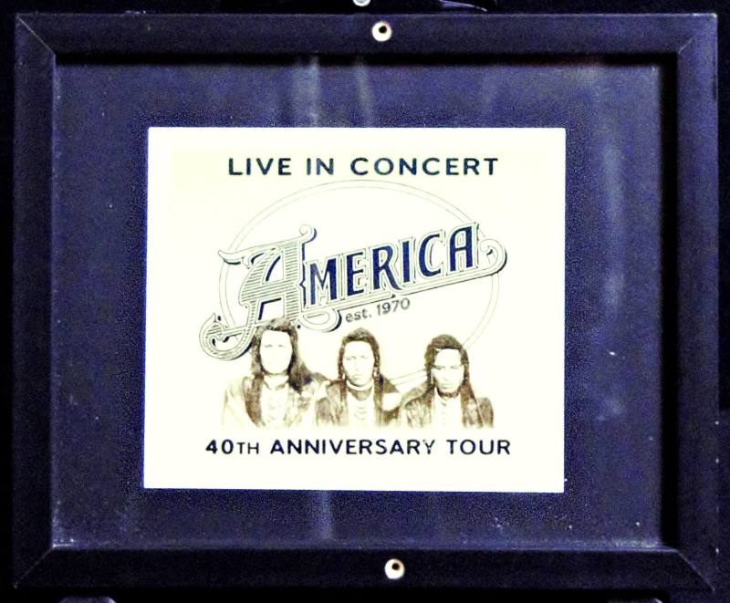 Poster Copy, America "40th Anniversary Tour"