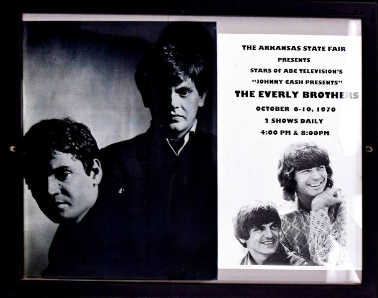 Poster Copy, "The Everly Brothers" - Arkansas State Fair