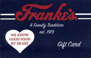 Store Card - Franke's 