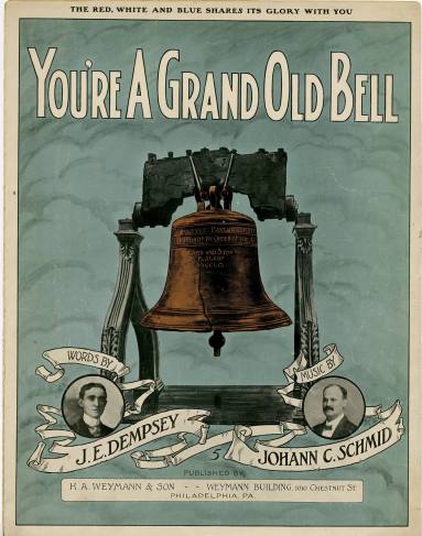 Sheet Music, "You're A Grand Old Bell"