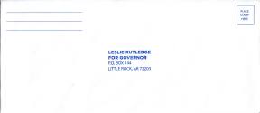 Letter, Campaign Fundraising - Leslie Rutledge