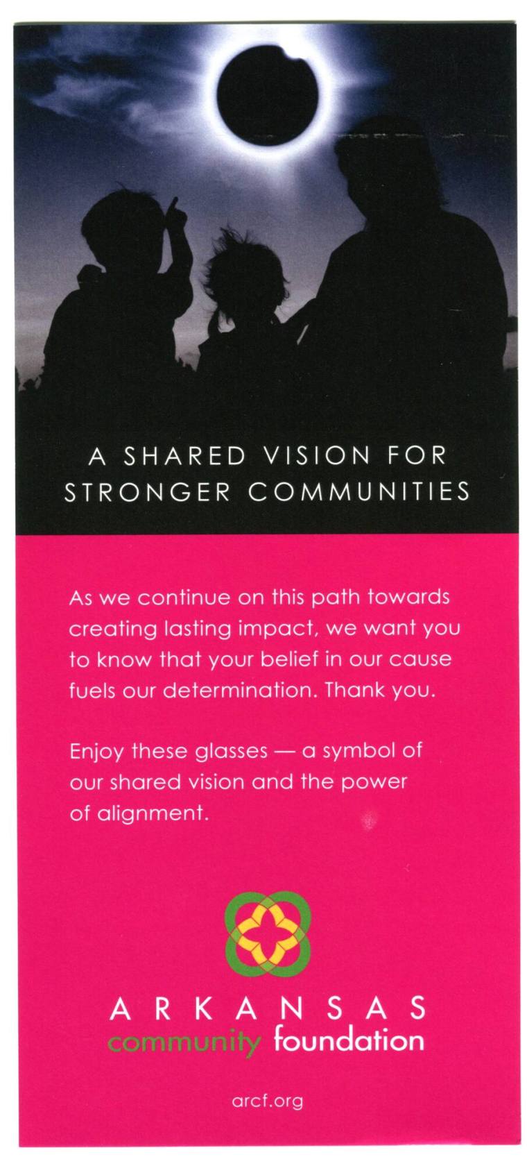 Flyer, Eclipse - Arkansas Community Foundation