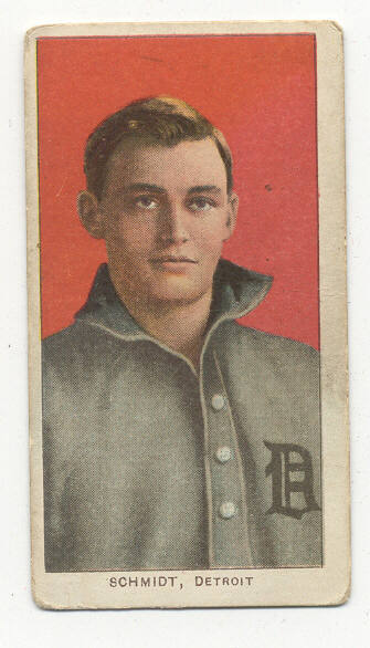 Baseball card for Schmidt from Detroit