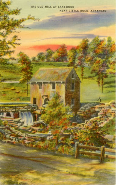 Old Mill Postcard