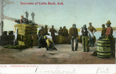 "Souvenir of Little Rock, Ark." Postcard