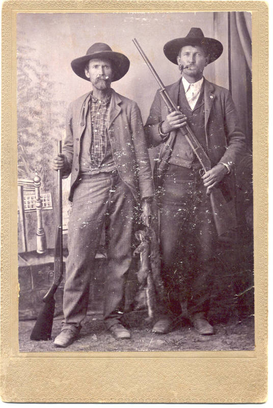 Photo of "E.H. Marks and Mr. Gage"