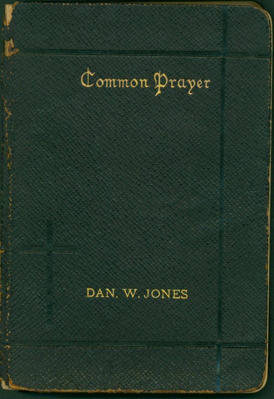 Gov. Jones Prayer Book