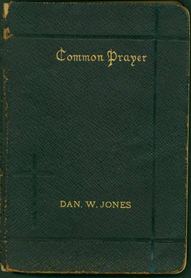 Gov. Jones Prayer Book