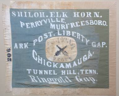 Combined 8th and 19th Arkansas Volunteer Infantry Flag