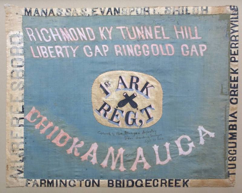 Arkansas 1st Infantry Battleflag