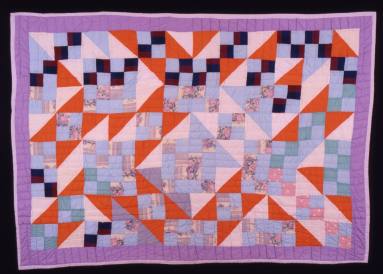 Jacob's Ladder & 16 Patch Quilt