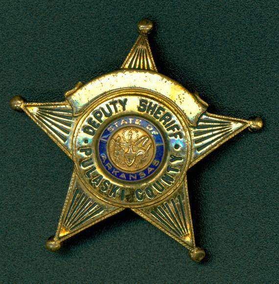 Badge for the Deputy Sheriff of Pulaski County, Arkansas