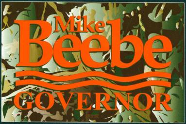 Mike Beebee for Governor Bumper Sticker