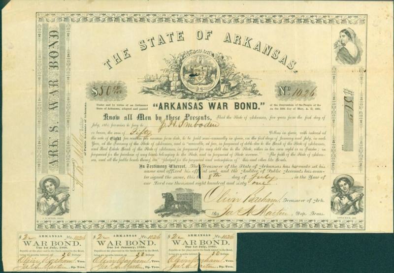 Bond, Arkansas Confederate War