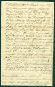 Letter  "John" in Starkville, MI to Catherine Reynolds Broach.