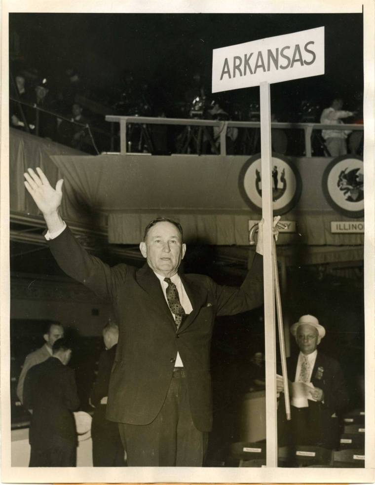 Photograph of Joe T. Robinson at the 1928 National Convention 