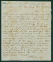 Letter from AH Reyonalds dated 8-28-1864 to his sister Kate.