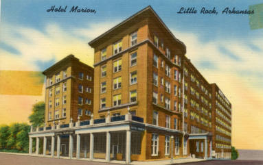 AR Eateries - Marion Hotel postcard