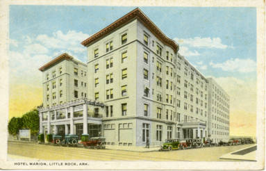 AR Eateries - Marion Hotel postcard