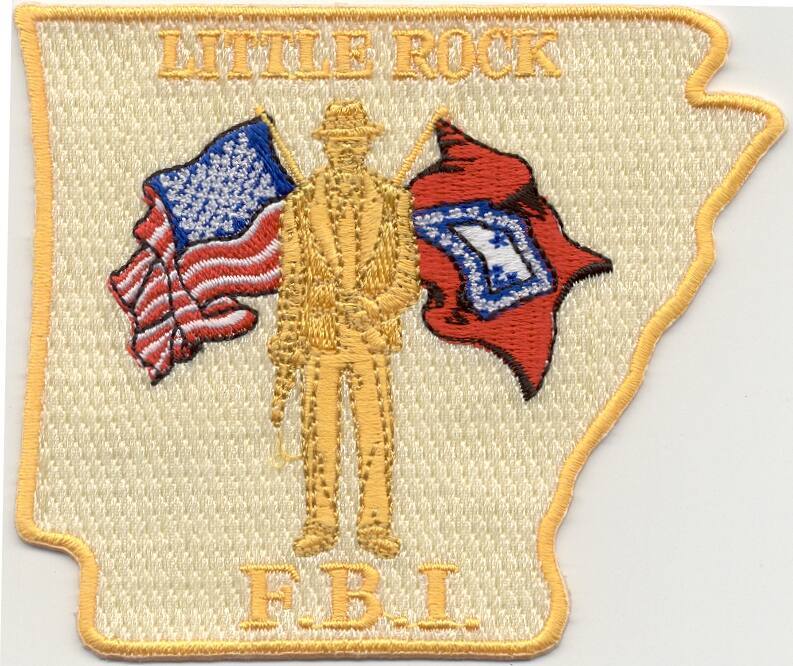 Law & Justice - FBI pin: Little Rock Division