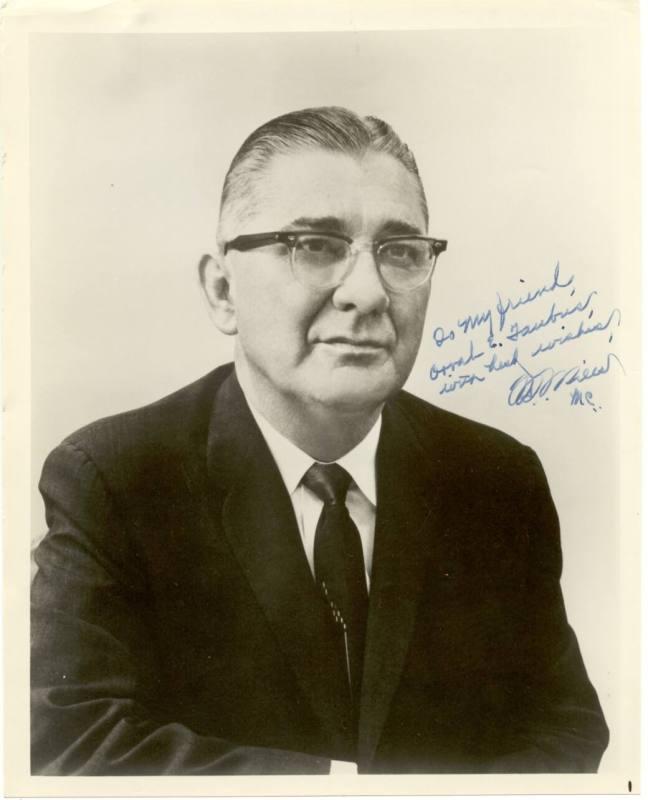 AR Politics - Wilbur Mills photo to Orval Faubus