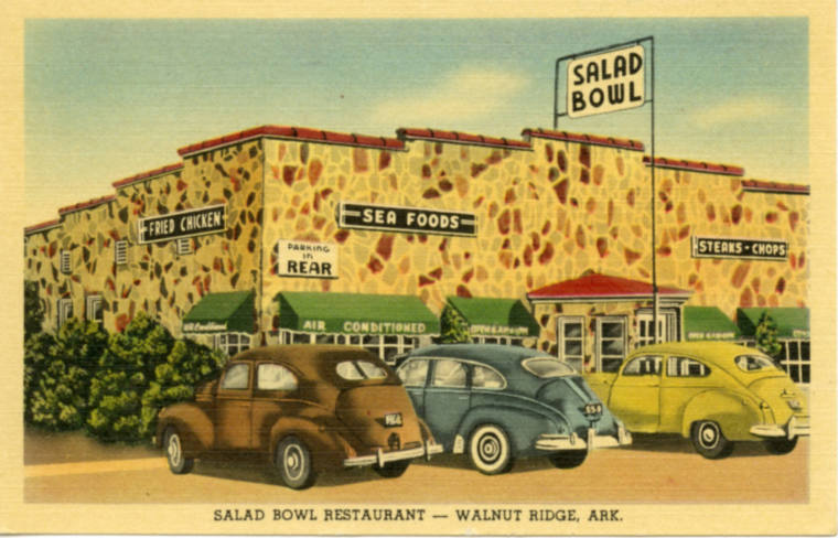 AR Eateries - The Salad Bowl Restaurant, Walnut Ridge