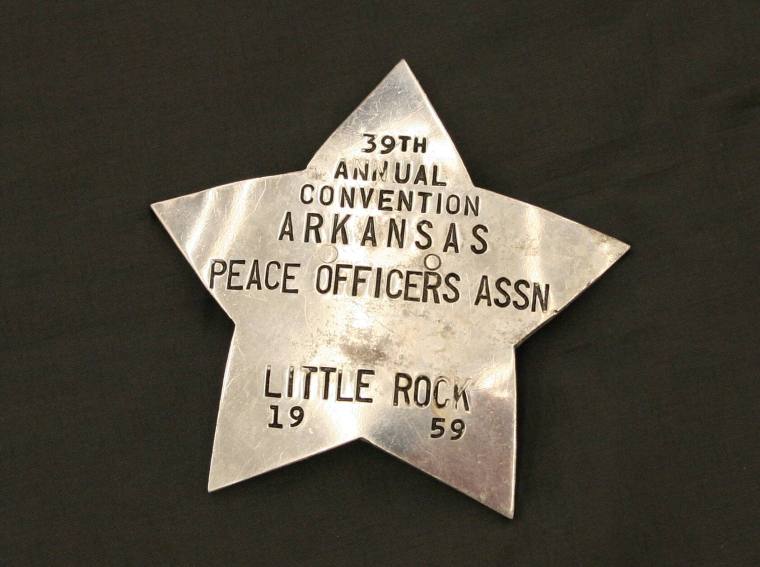 Law & Justice - Little Rock Peace Officer's badge